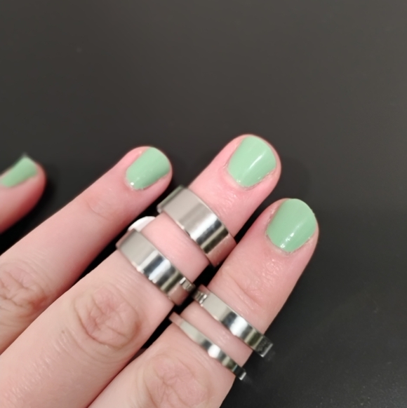 Stainless Steel Rings In Assorted Sizes And Band Width - Picture 2 of 3